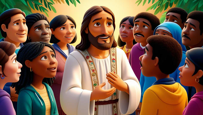 create ai bible story videos for youtube channel