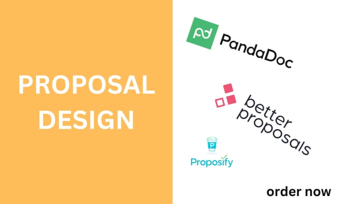 Design excellent proposify pandadoc proposal template by