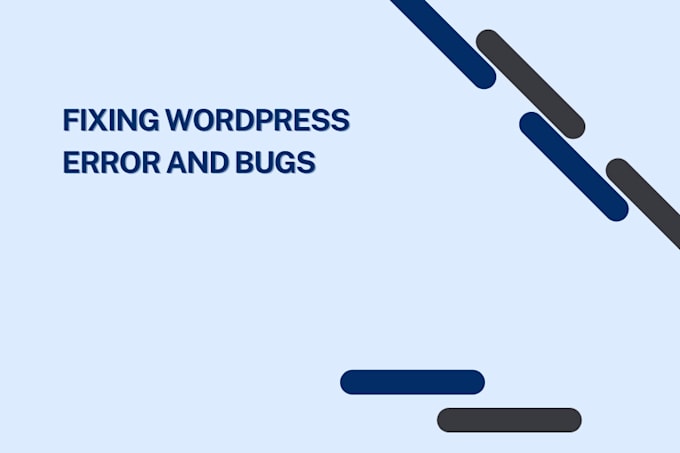 repair wordpress fix errors support