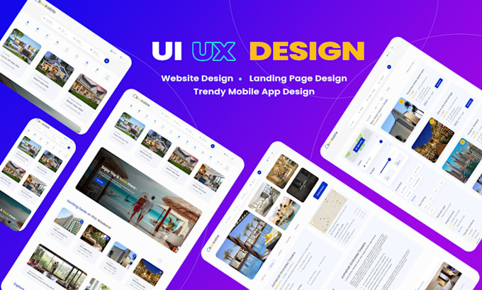 redesign revamp old website figma design mobile app UI UX