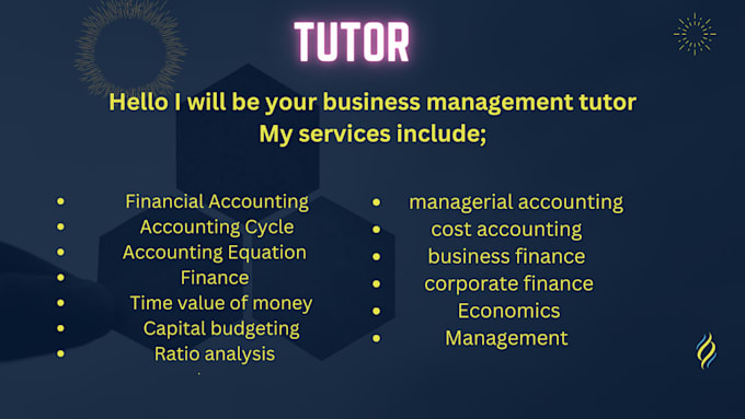 Tutor for nbusiness, finance and economics research by Dr_caira_ | Fiverr
