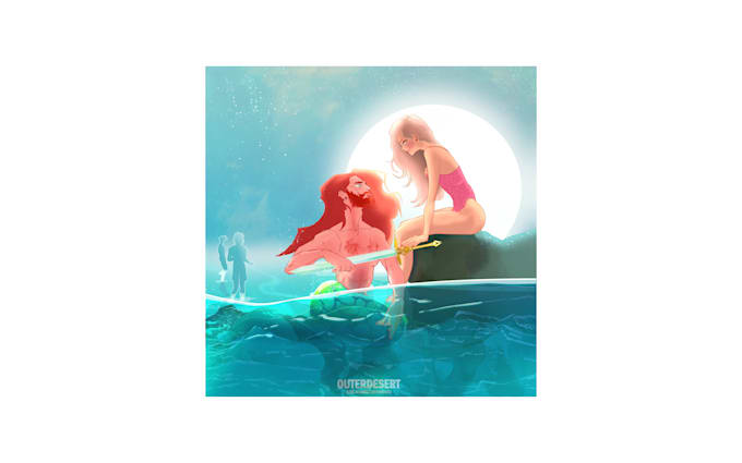 draw a colourful ilustration