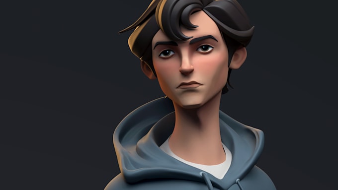 create 3d stylized characters for your game or animation