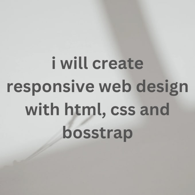 Create custom design with html,css and java by Riyadranass | Fiverr