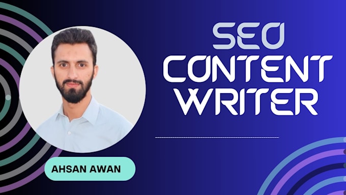 be a website content writer SEO website content