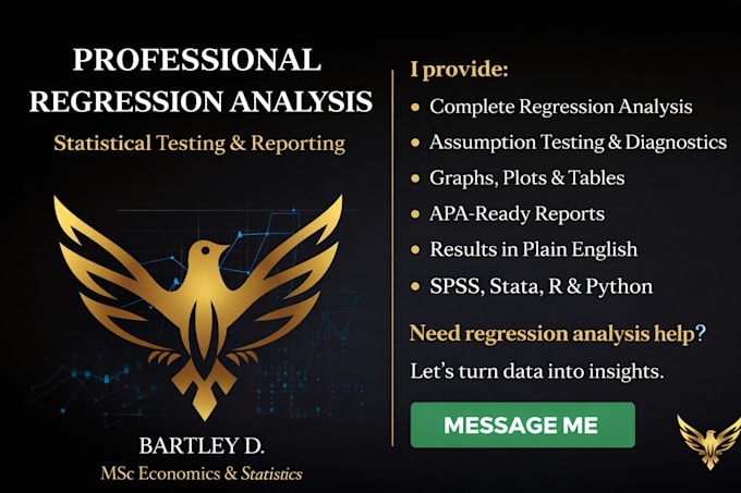 do advance regression analysis in spss, python and r