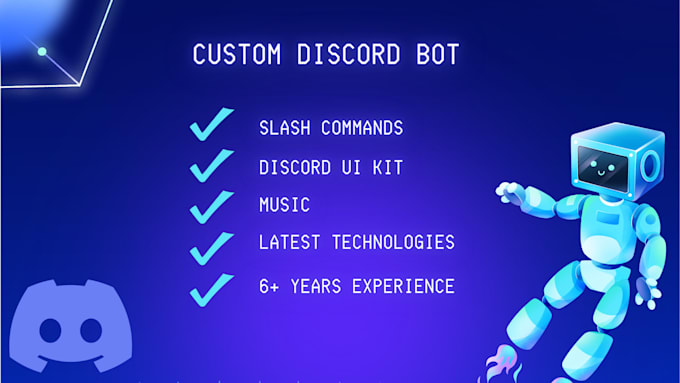 make you a high quality discord bot