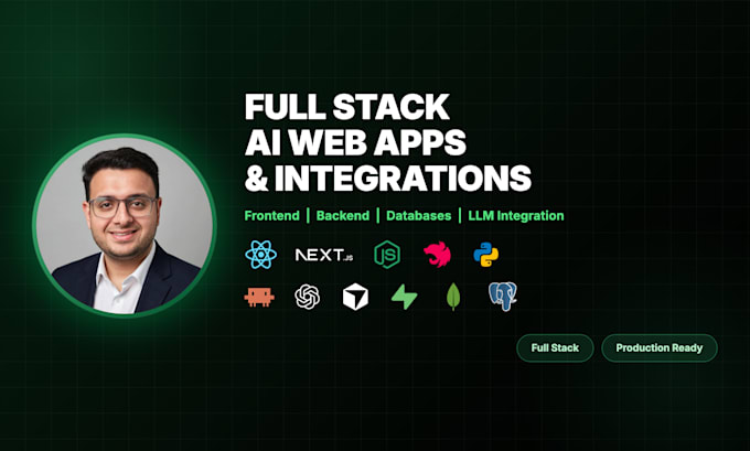 ai website development as full stack ai software developer with ai integration