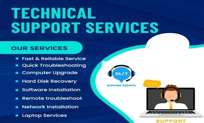 provide technical and IT system support services remotely