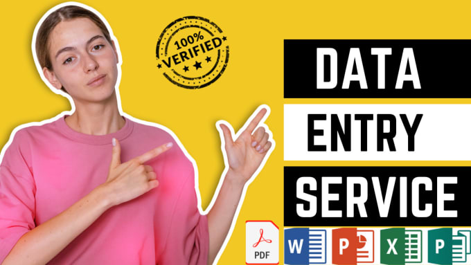 do data entry, pdf to excel, typing, copy paste, excel data entry within 24hrs