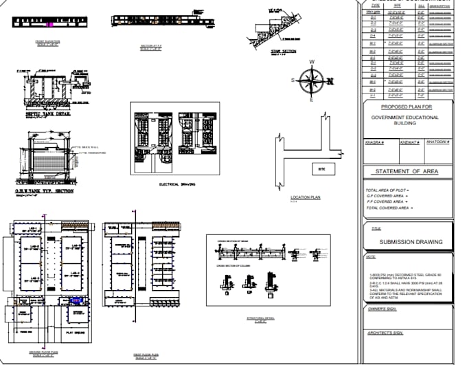 2d floor plan, house plan and approval file