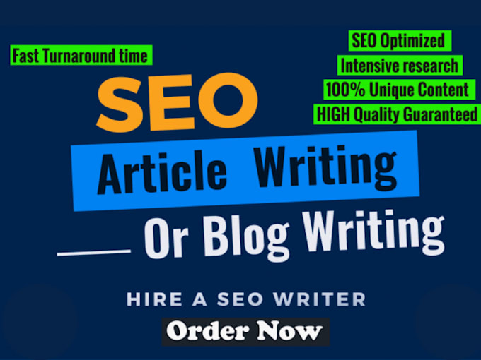 write engaging, SEO optimised blog posts