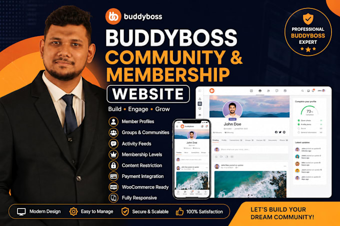 build a buddyboss community and membership website