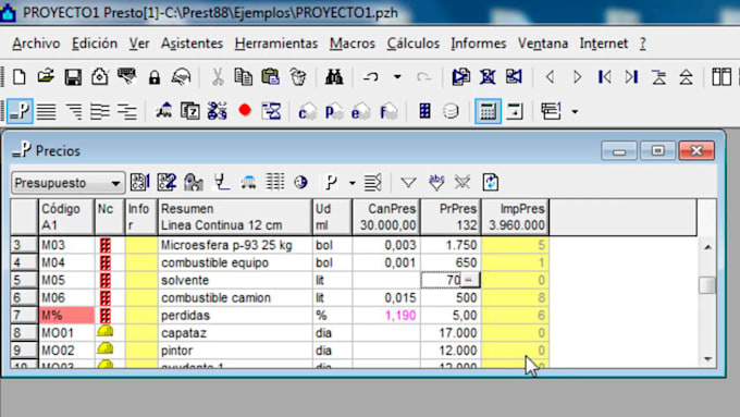 prepare detailed construction cost estimate