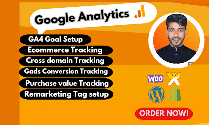 setup google analytics 4, ga4 ecommerce tracking with GTM