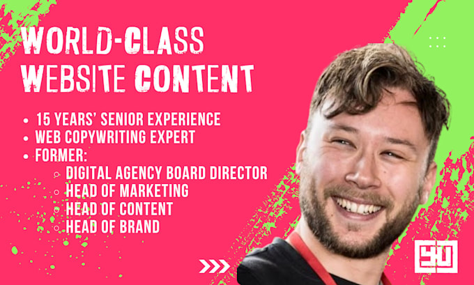 be your website copywriter
