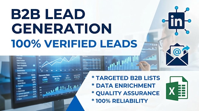 do targeted b2b lead generation and prospect list building with verified emails