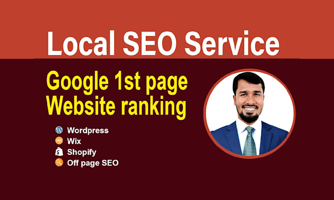 provide local SEO service for your website google ranking