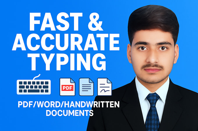 type your PDF, word, or handwritten documents