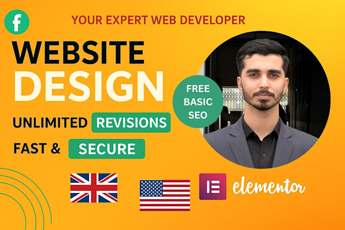 create website landing page, real estate, construction website for your business
