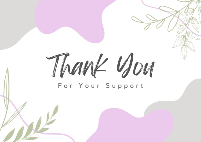 Make thank you cards by Lauradebreuck | Fiverr