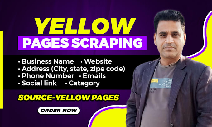 any yellow pages scraping, web scraper, amazon  web scraping