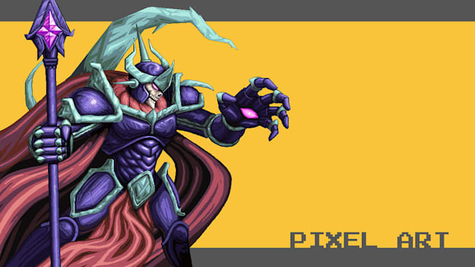 do pixel art for games