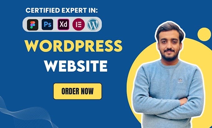 create modern landing page design