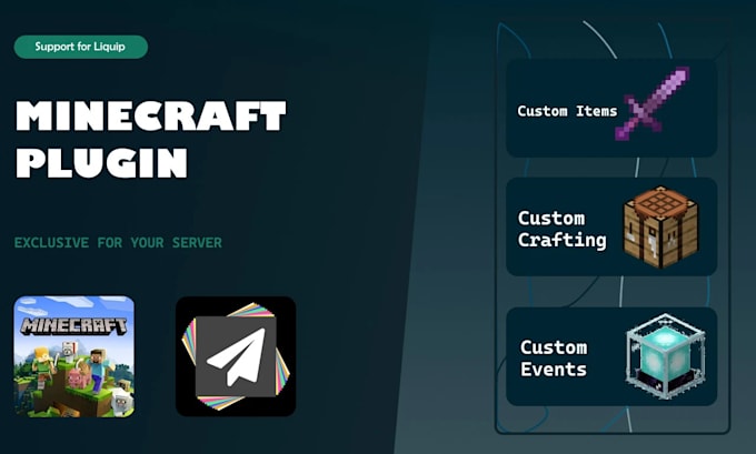 Create your dream minecraft java plugin by Xetaways | Fiverr