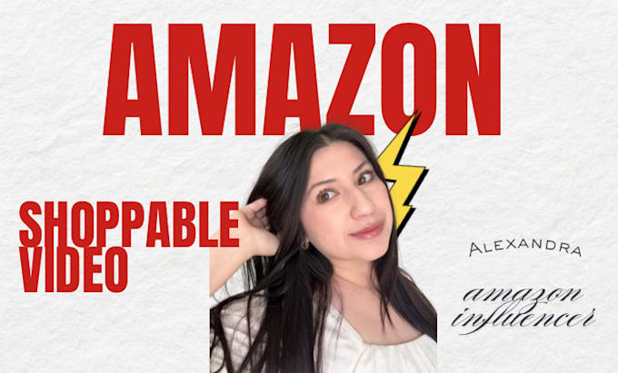 create amazon influencer shoppable video