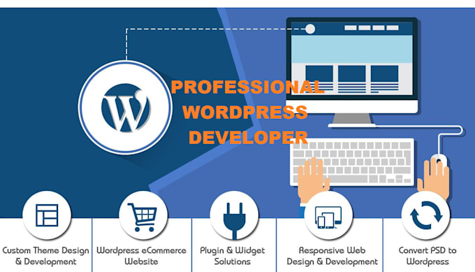Be your website builder on wordpress design with best theme by Hendrik ...