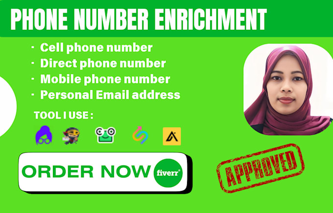 do direct dial or phone number enrichment as you need