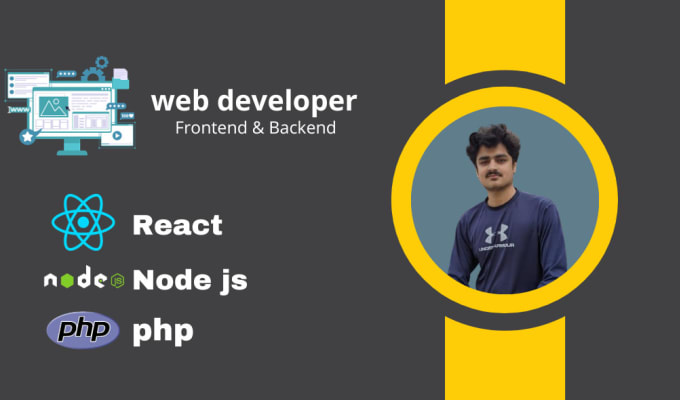 Frontend web development, figma to html css react js php laravel with ...