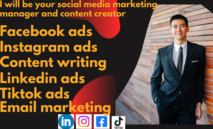 be your social media marketing manager and content creator
