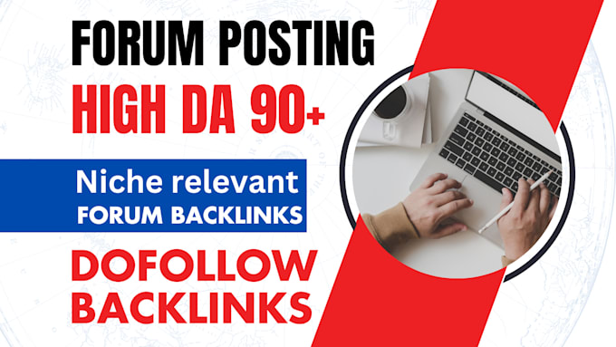 forum posting and dofollow niche relevant forum backlinks