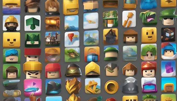 A professional roblox game icon by Andromaster23 | Fiverr