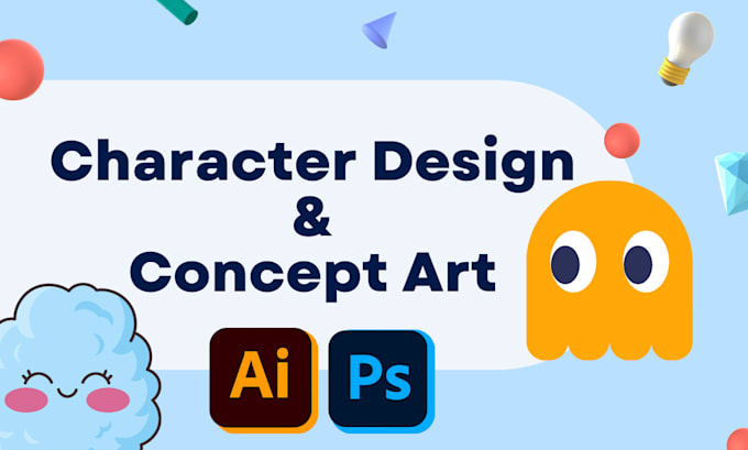 do character design and concept art for you