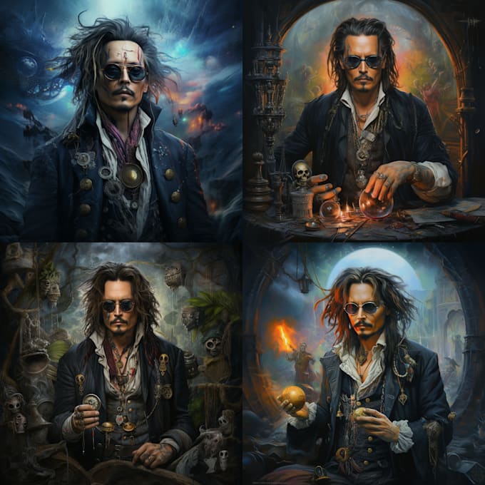 Create custom fantasy ai portraits by Kaicook175 | Fiverr