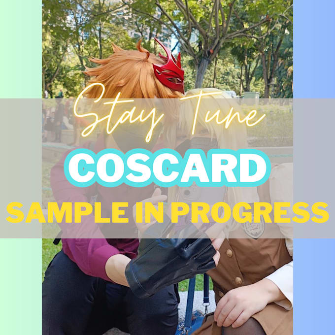 Create a cosplay card for you by Jiaqi8209 | Fiverr