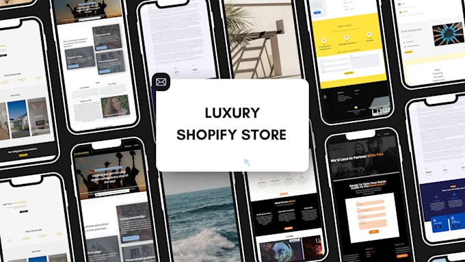 design a shopify ecommerce website for clothing and print on demand