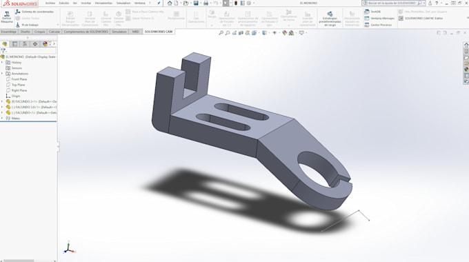 trabajos en autocad y solidworks