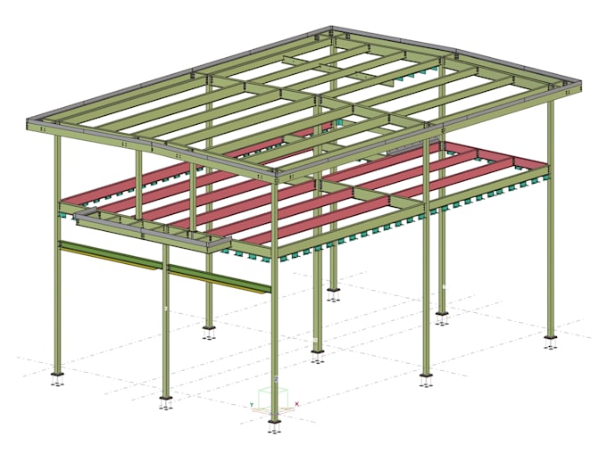 structural steel detailing using tekla structures