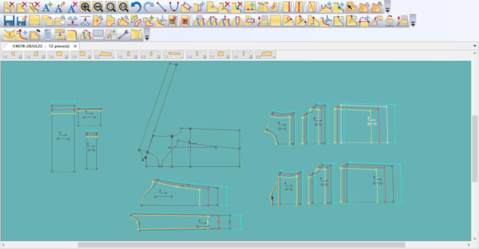 do professional seam and seamless pattern making and grading