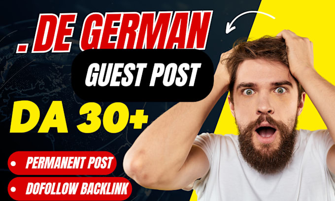 do high da german guest post with dofollow german backlinks