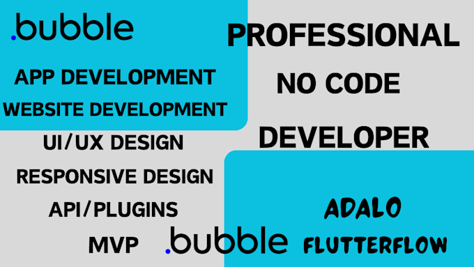 Be bubble developer bubble io app bubble website webapp bubble crm