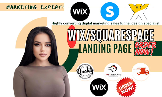 Clone wix sales funnel squarespace landing page wix landing page