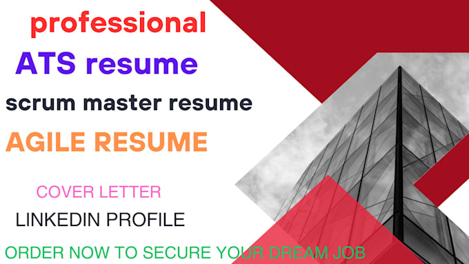 write scrum master resume, project management, scrum master