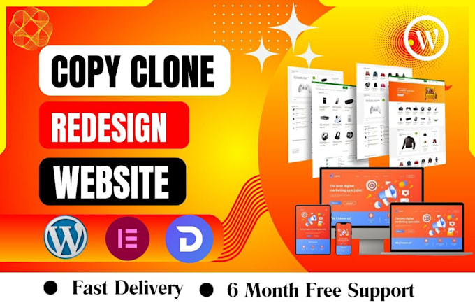 Redesign copy clone, revamp or duplicate wordpress website with ...