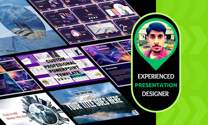 design powerpoint presentation of your lectures, pitch deck