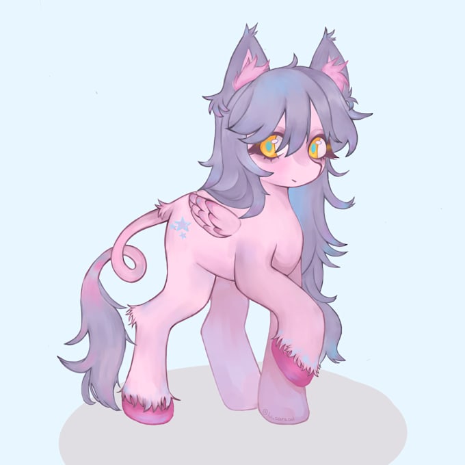 draw your oc in pony
